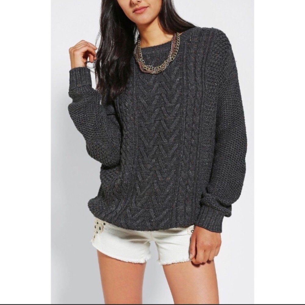 Urban Outfitters BDG Cable Knit Chunky Sweater